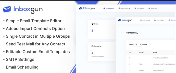 InboxGun v1.0.2 – Email Marketing Application