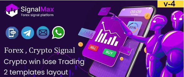 SignalMax v5.0 – Trading & Forex , Crypto Signal Notifier Subscription based Platform