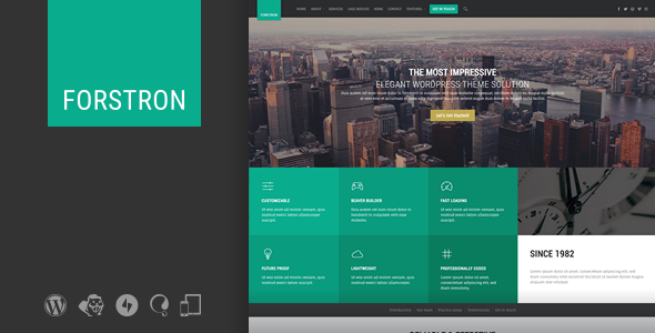 Forstron v2.1.5 – Legal Business WordPress Theme