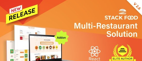 StackFood – React User Website v3.1