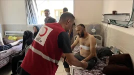Turkish Red Crescent delivers hot meals every day to Al-Quds Hospital in Gaza