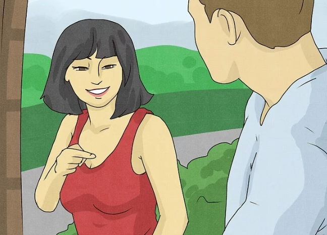 She’ll gush about the way you look.