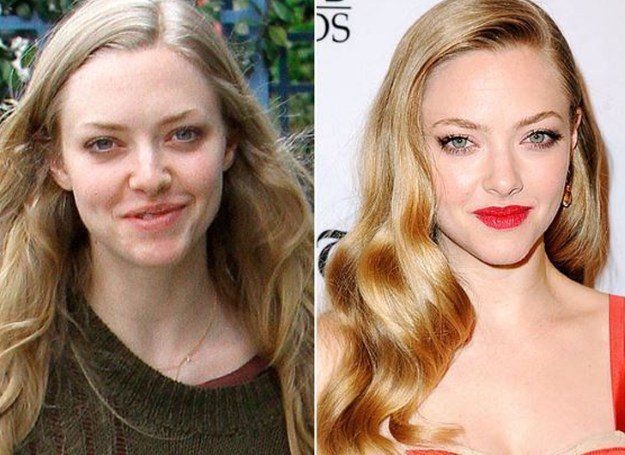 before after makeup