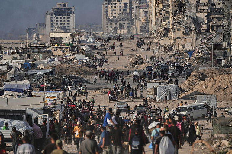 Displaced Palestinians
