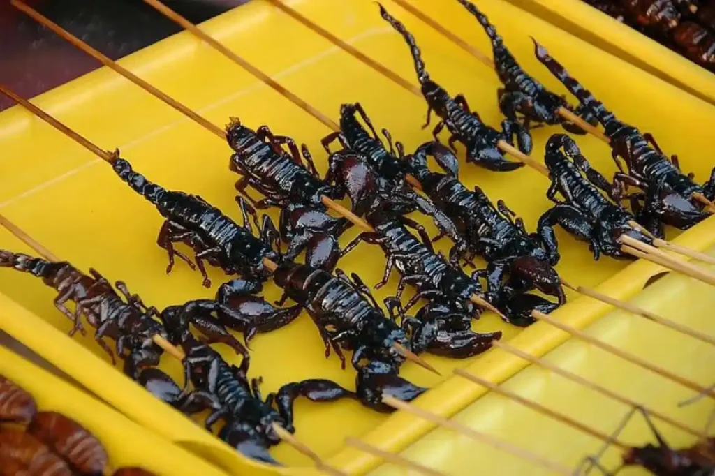 Grilled Scorpions