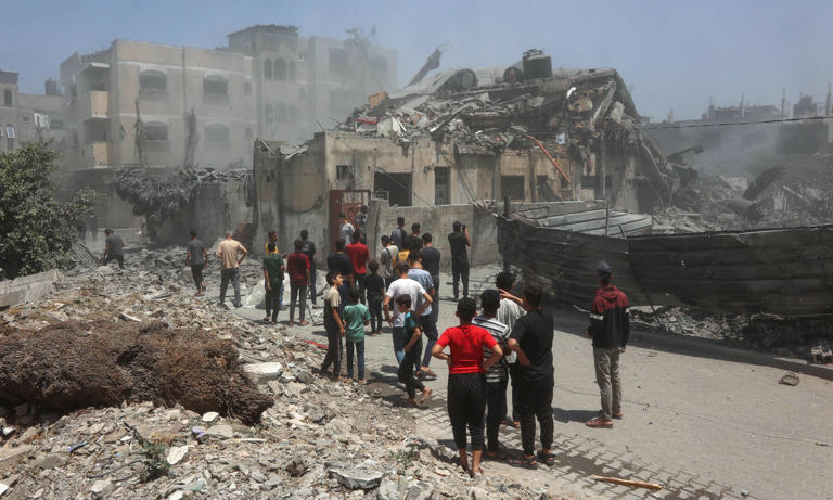 Israeli strike near Gaza