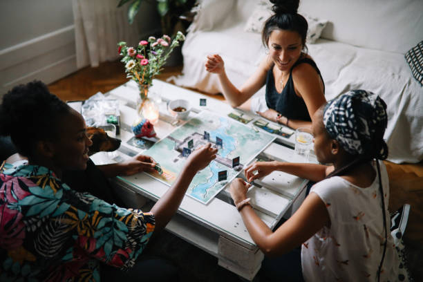 Game night with friends (and too much yelling)