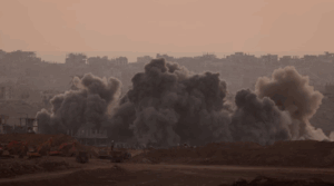 An Israeli strike in Gaza killed several people on July 8, 2025.