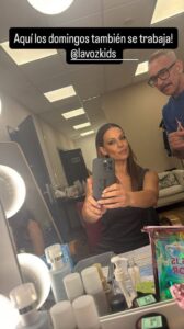 Eva González reappears on television after the hospital scare.