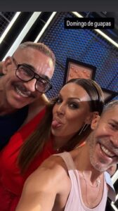 Eva González reappears on television after undergoing treatment for physical and mental stress.